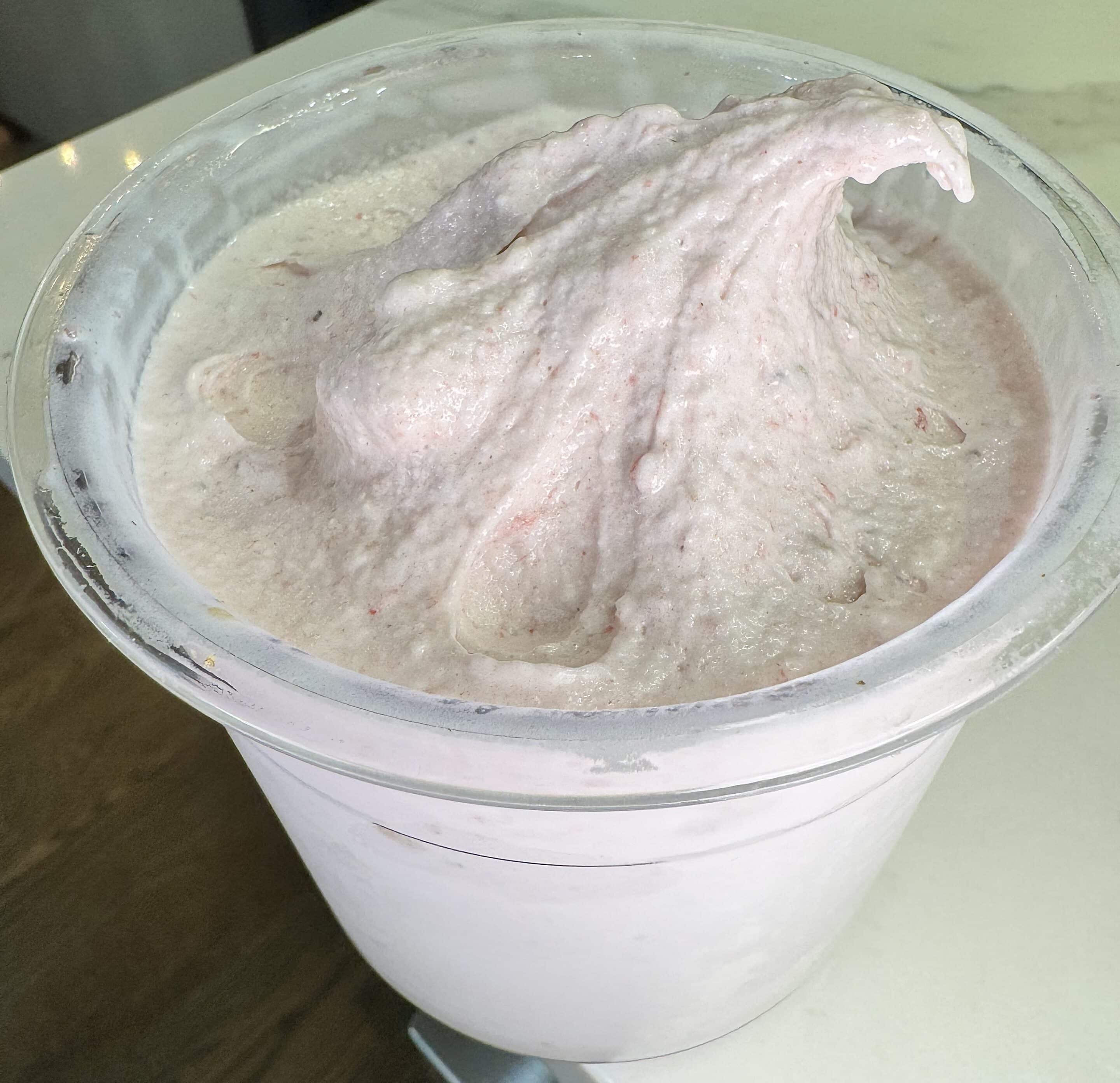 Ninja Creami Protein Strawberry Cheesecake Ice Cream