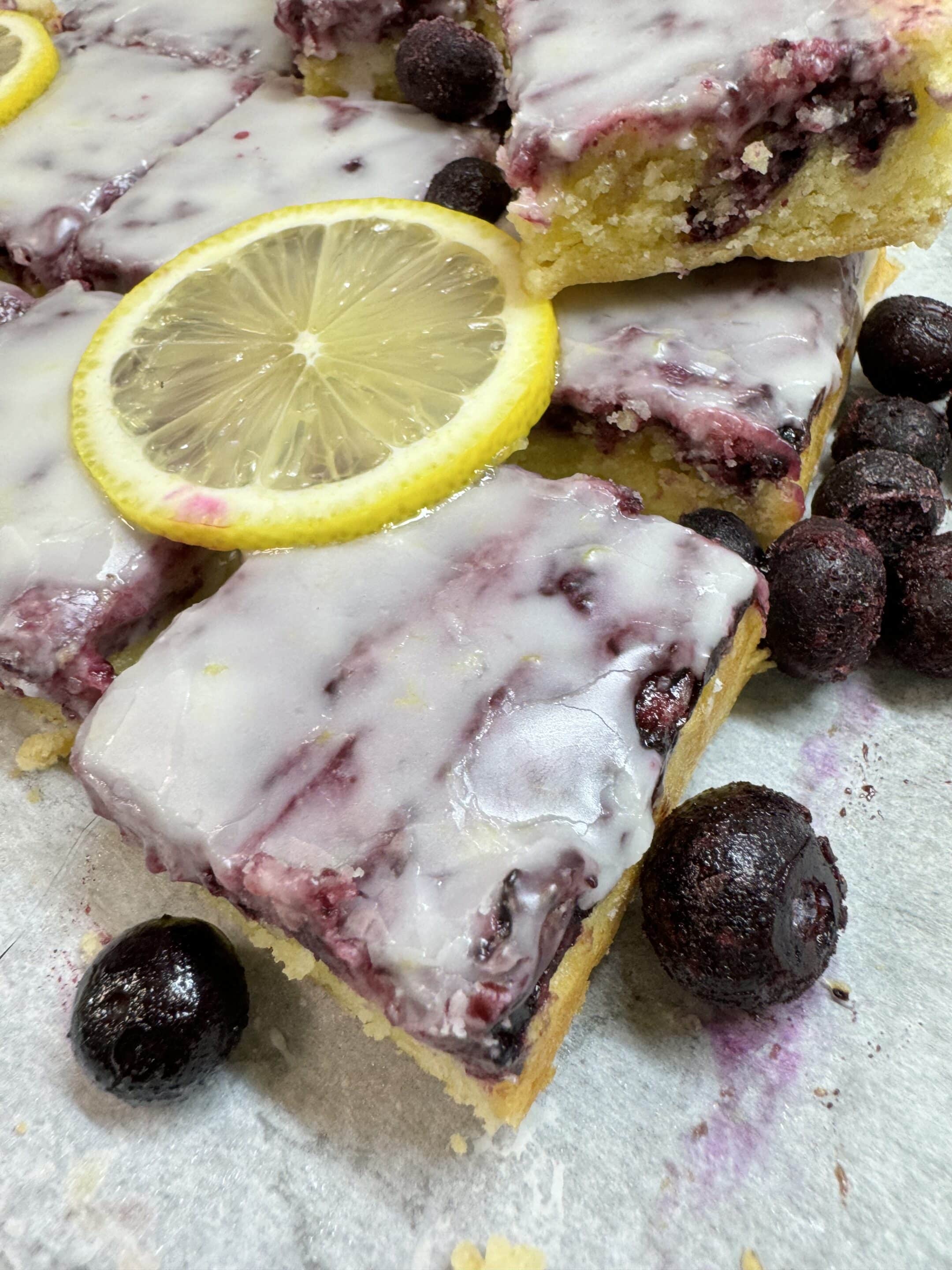 Lemon Blueberry Bars