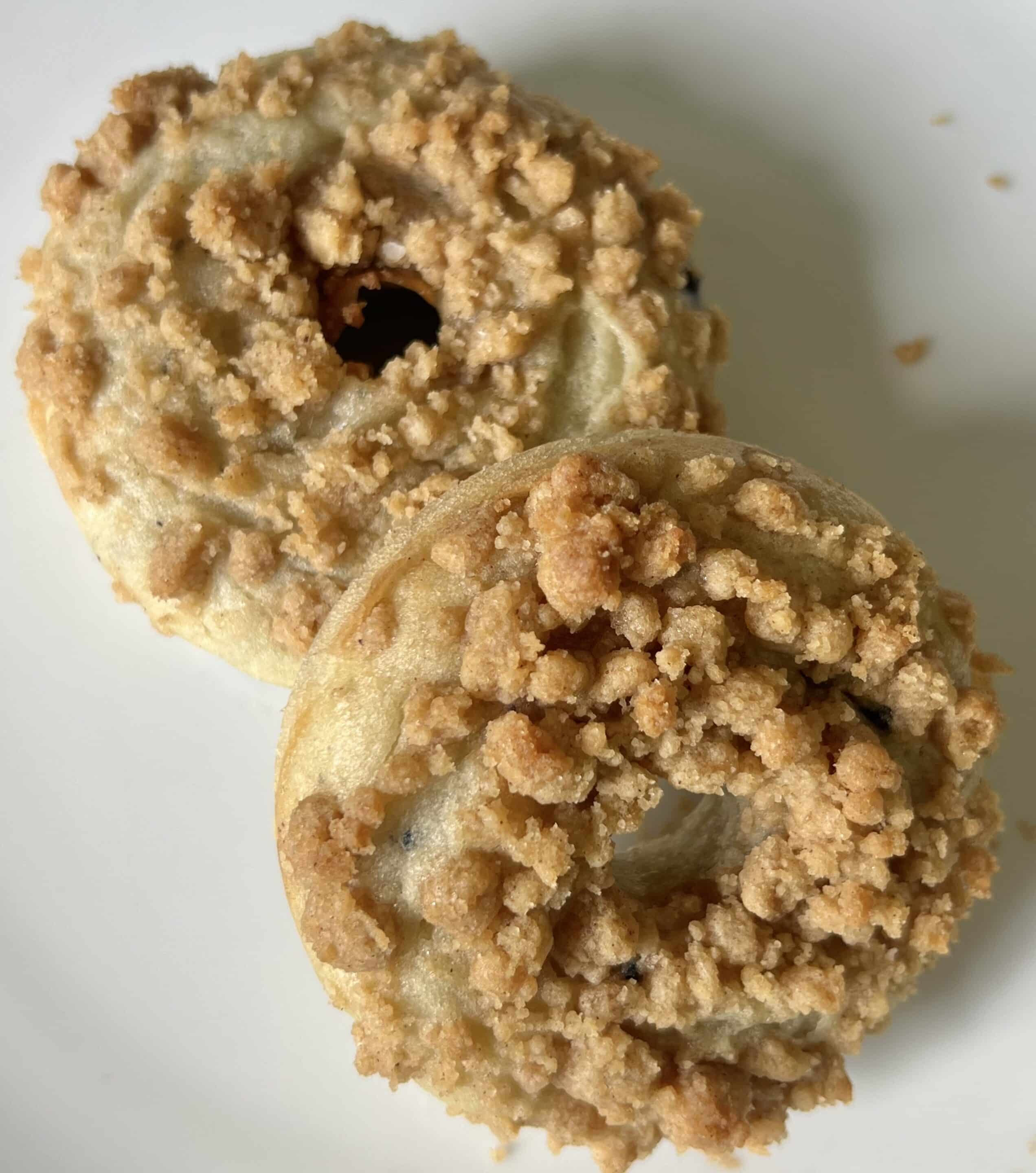 Blueberry Crumble Donuts