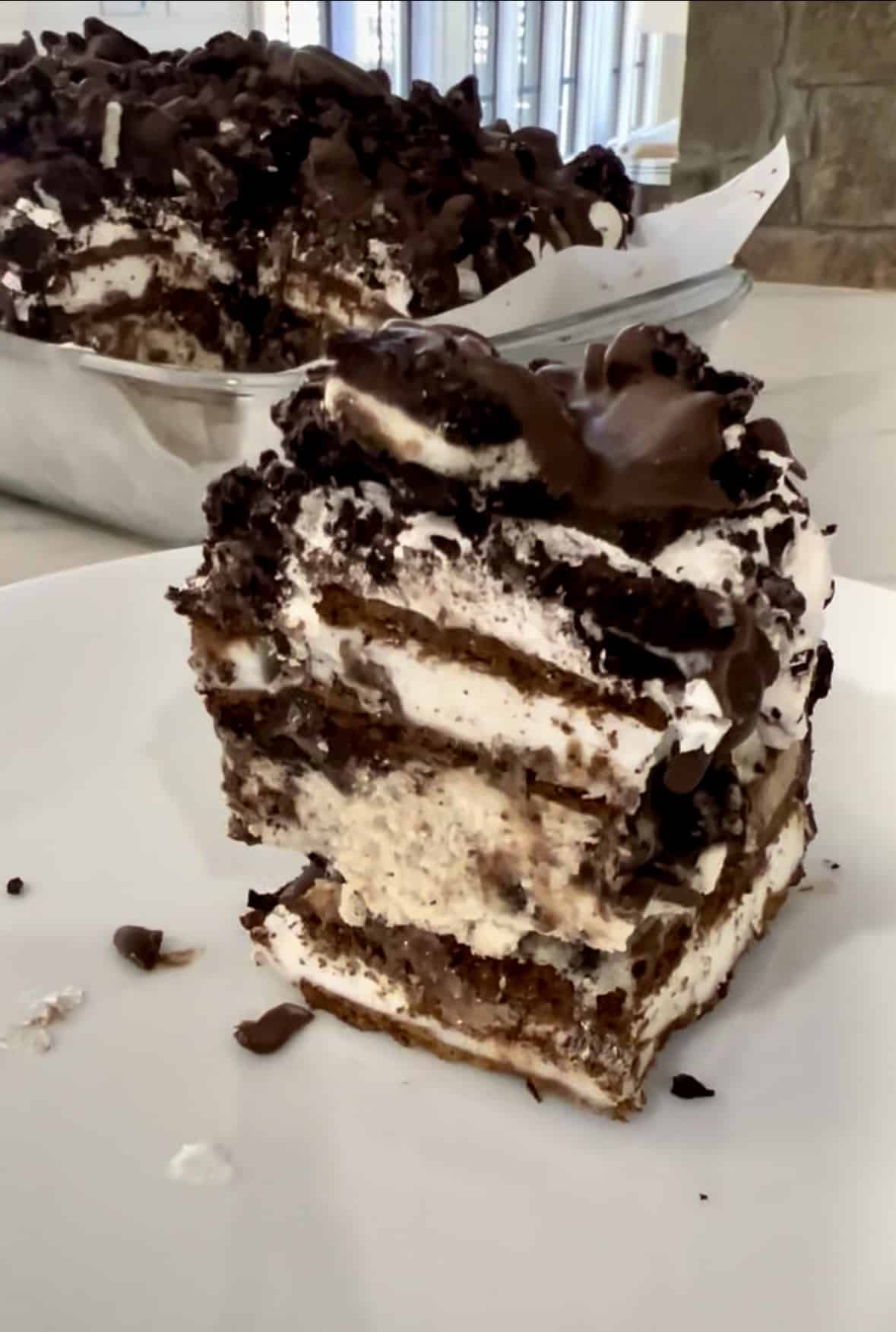 Oreo Ice Cream Cake