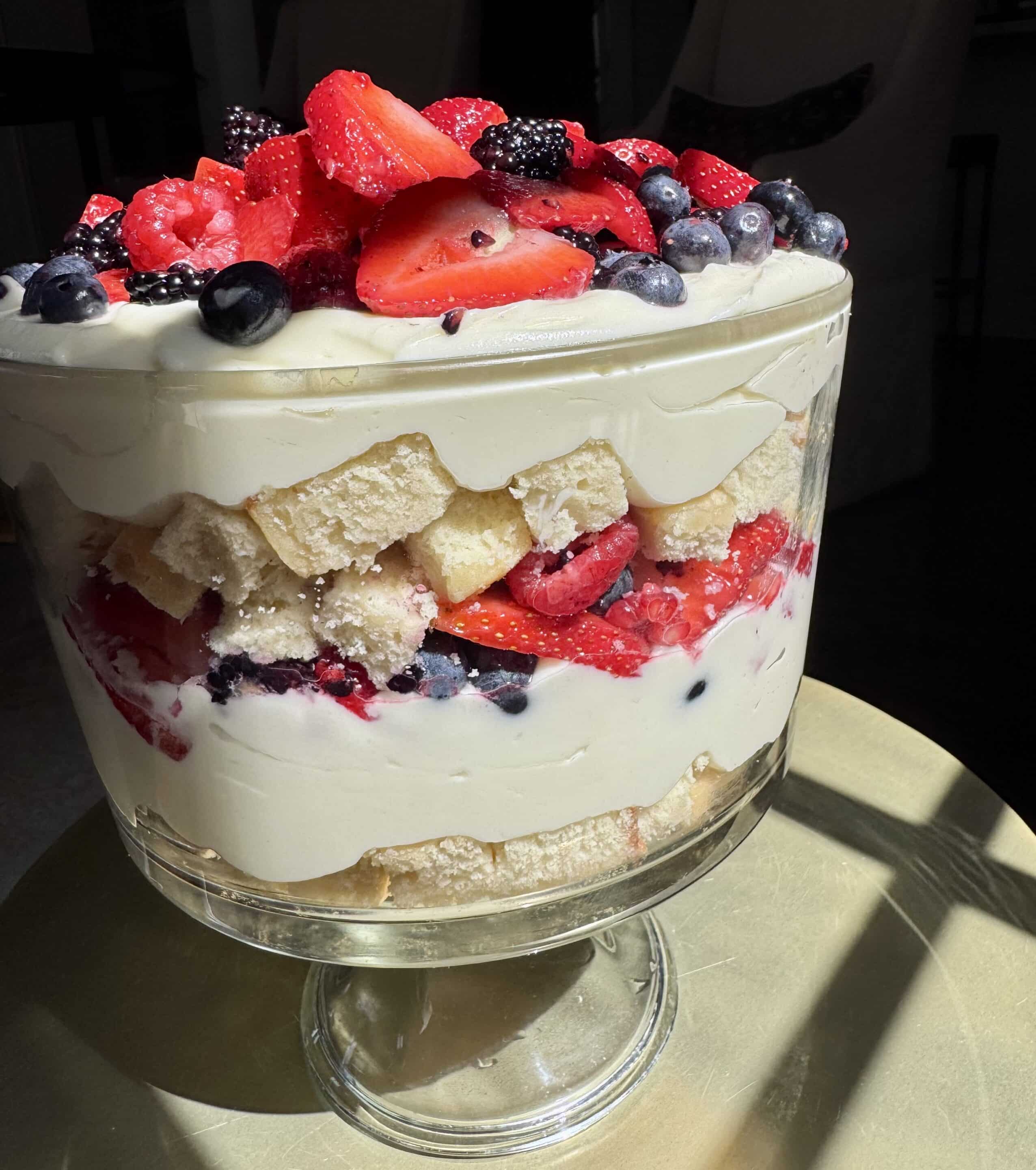 Berry Chantilly Trifle