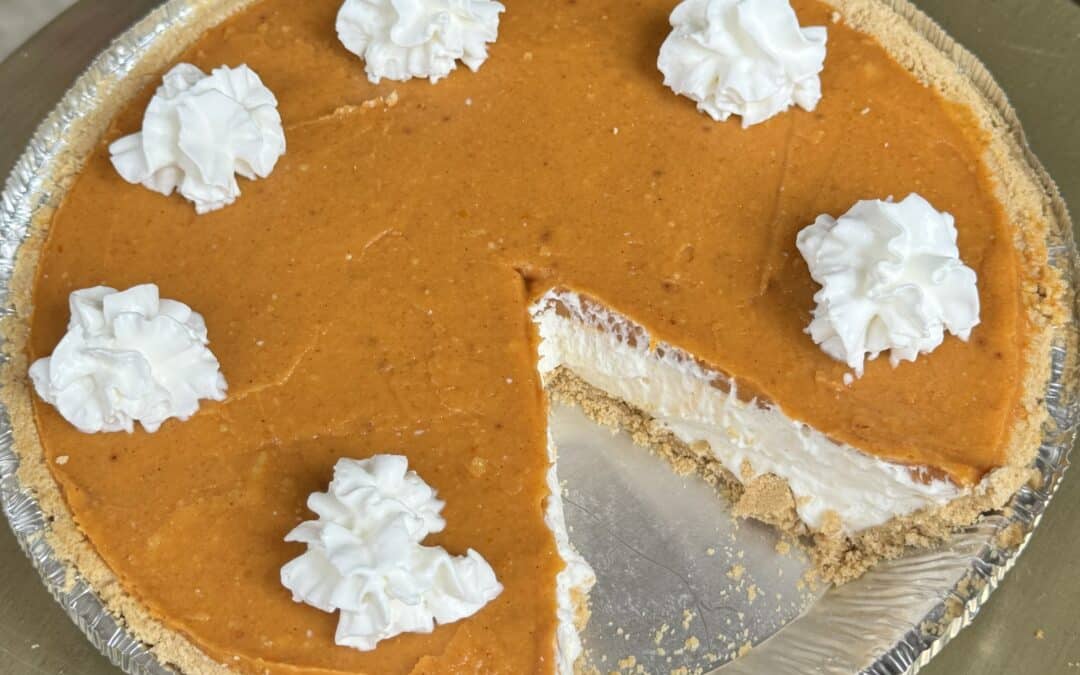 No Bake Pumpkin Cheesecake Pie