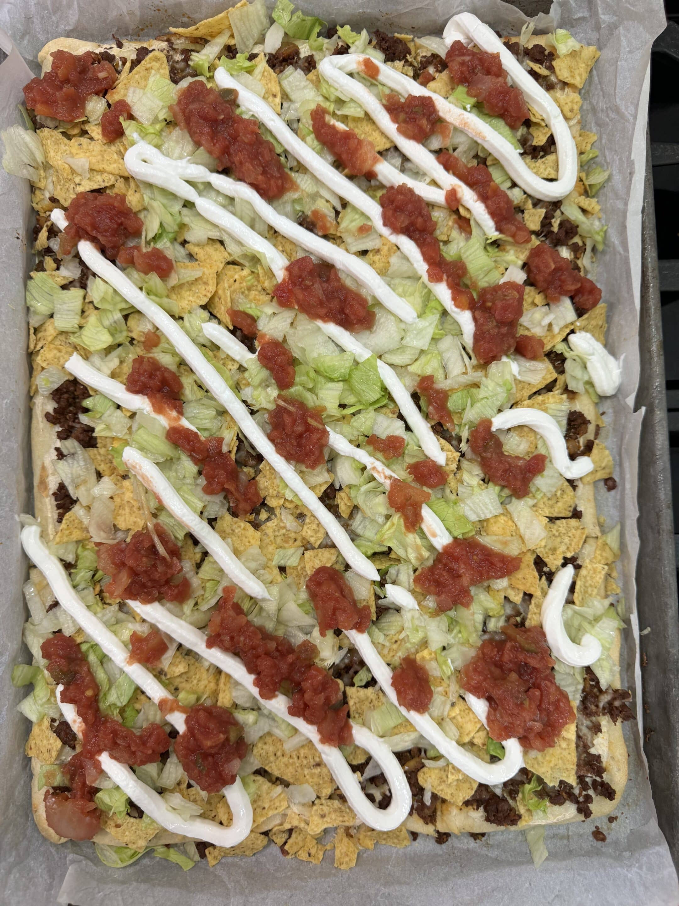 Taco Pizza