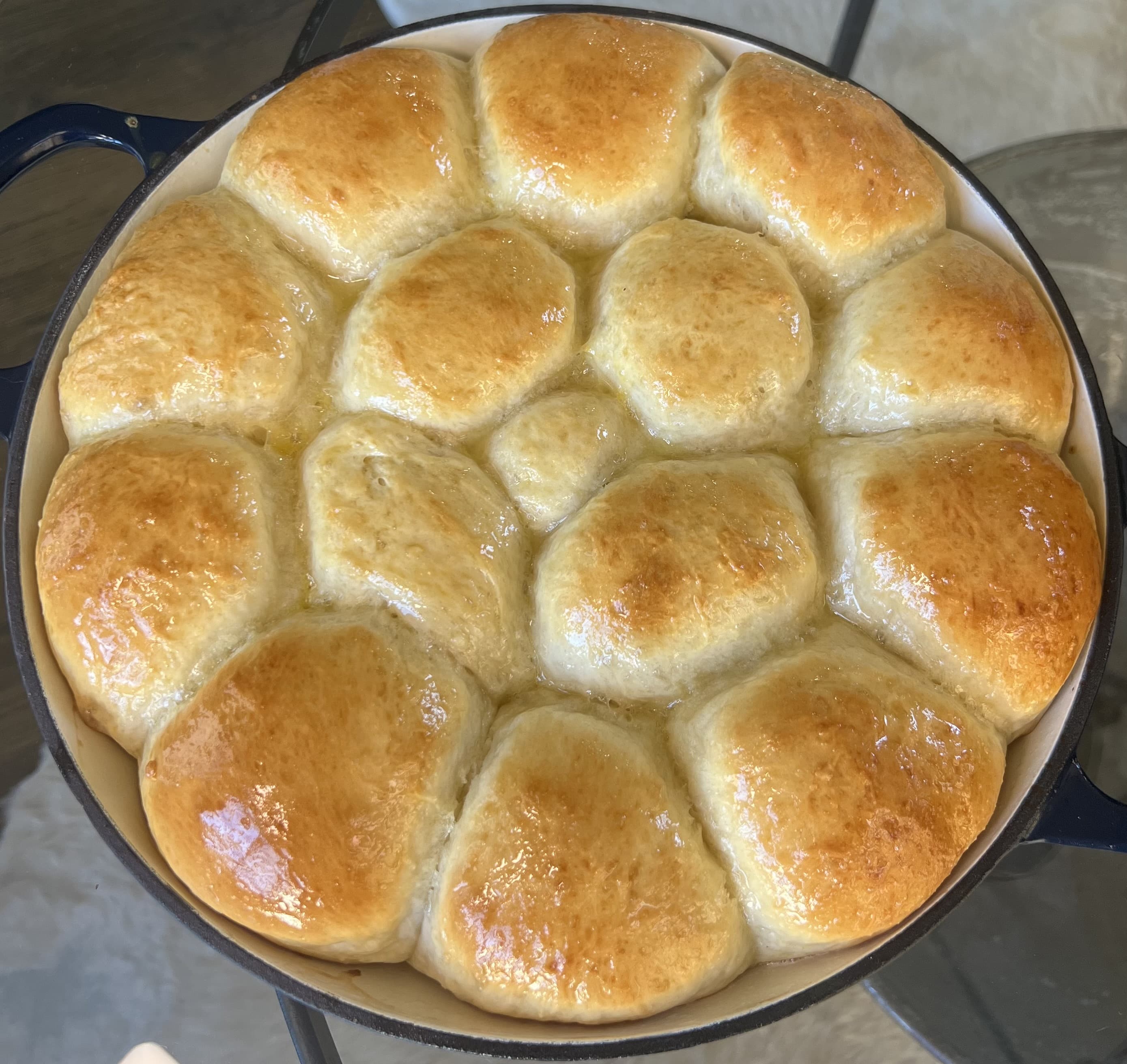 Dinner Rolls with Cinnamon Butter