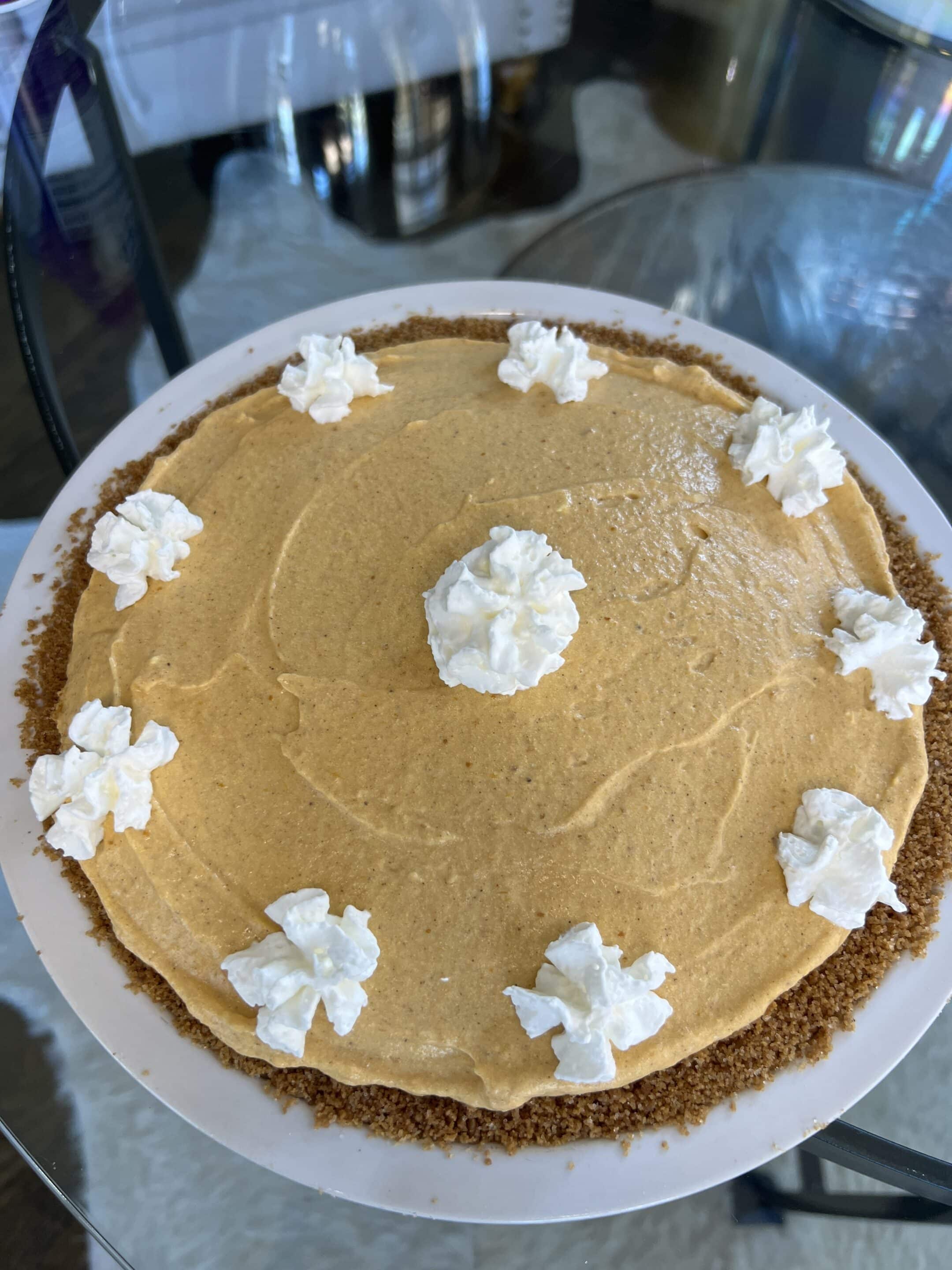 Pumpkin Mousse Pie