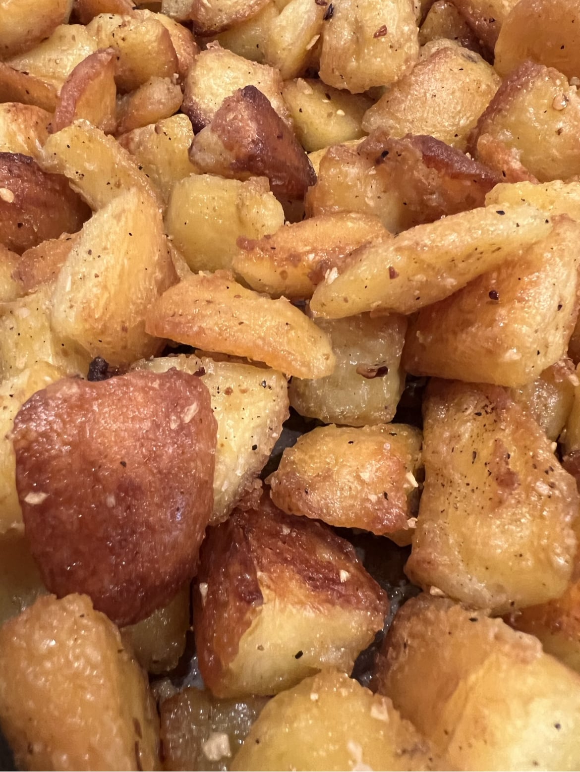 Crunchy Garlic Potatoes