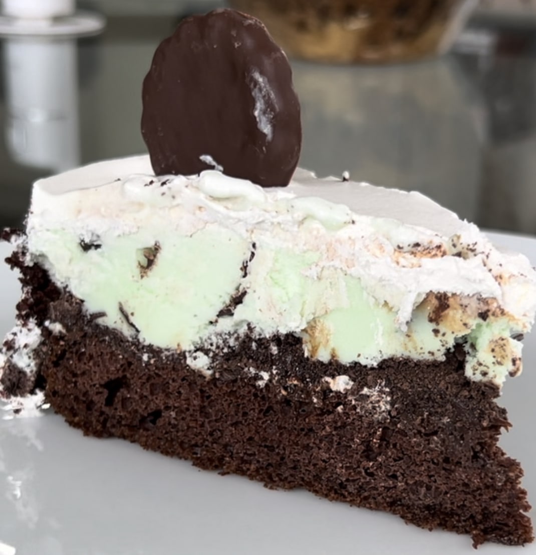 Mint Chip Ice Cream Cake