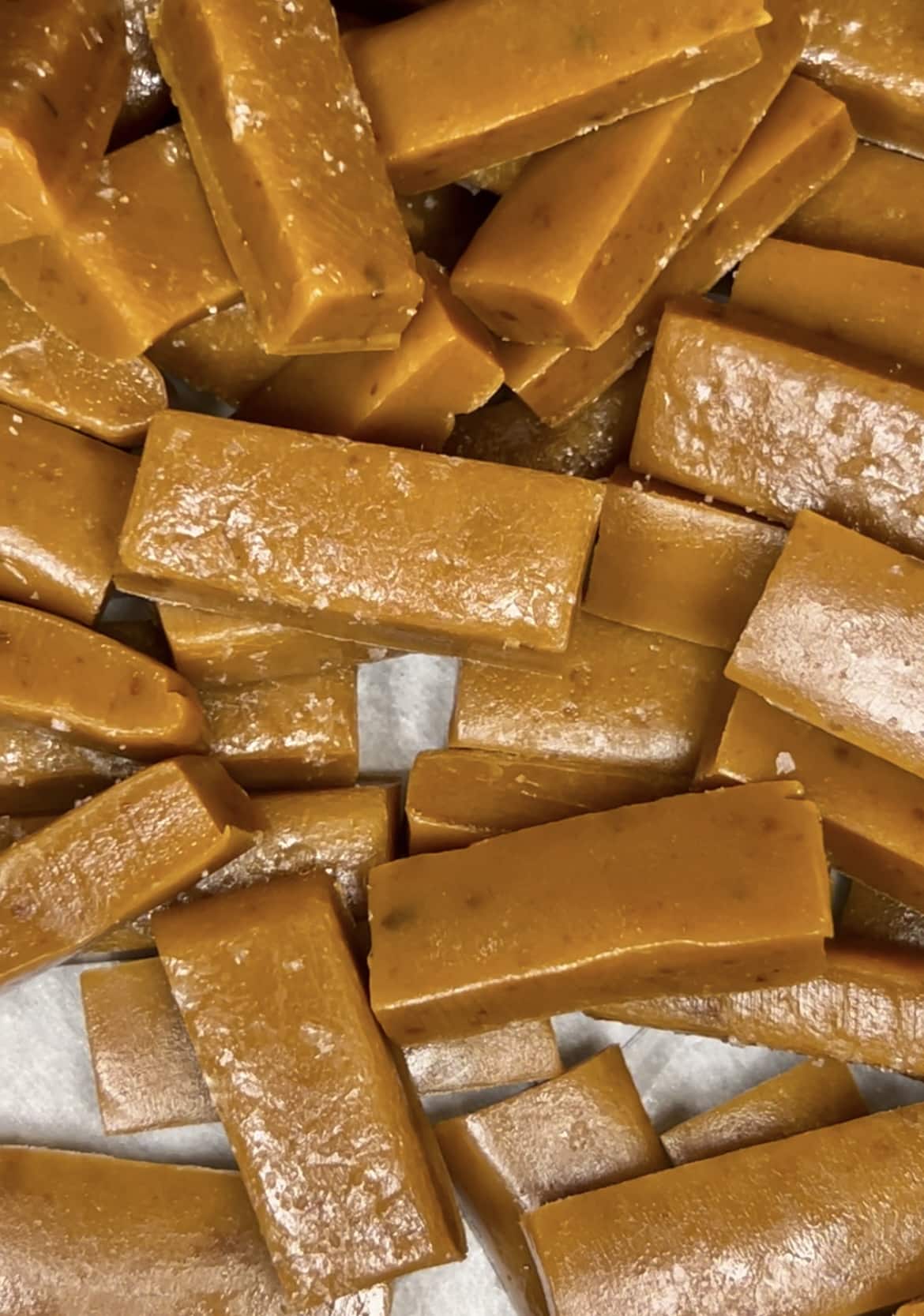 Homemade Salted Caramels