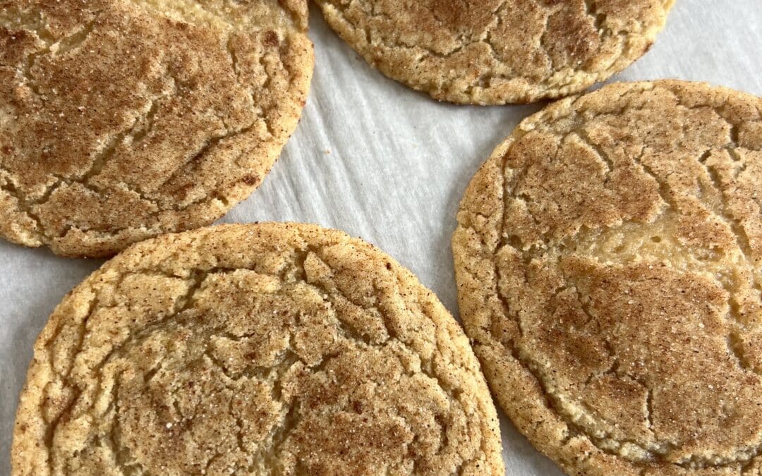 Chewy Snickerdoodle Cookies
