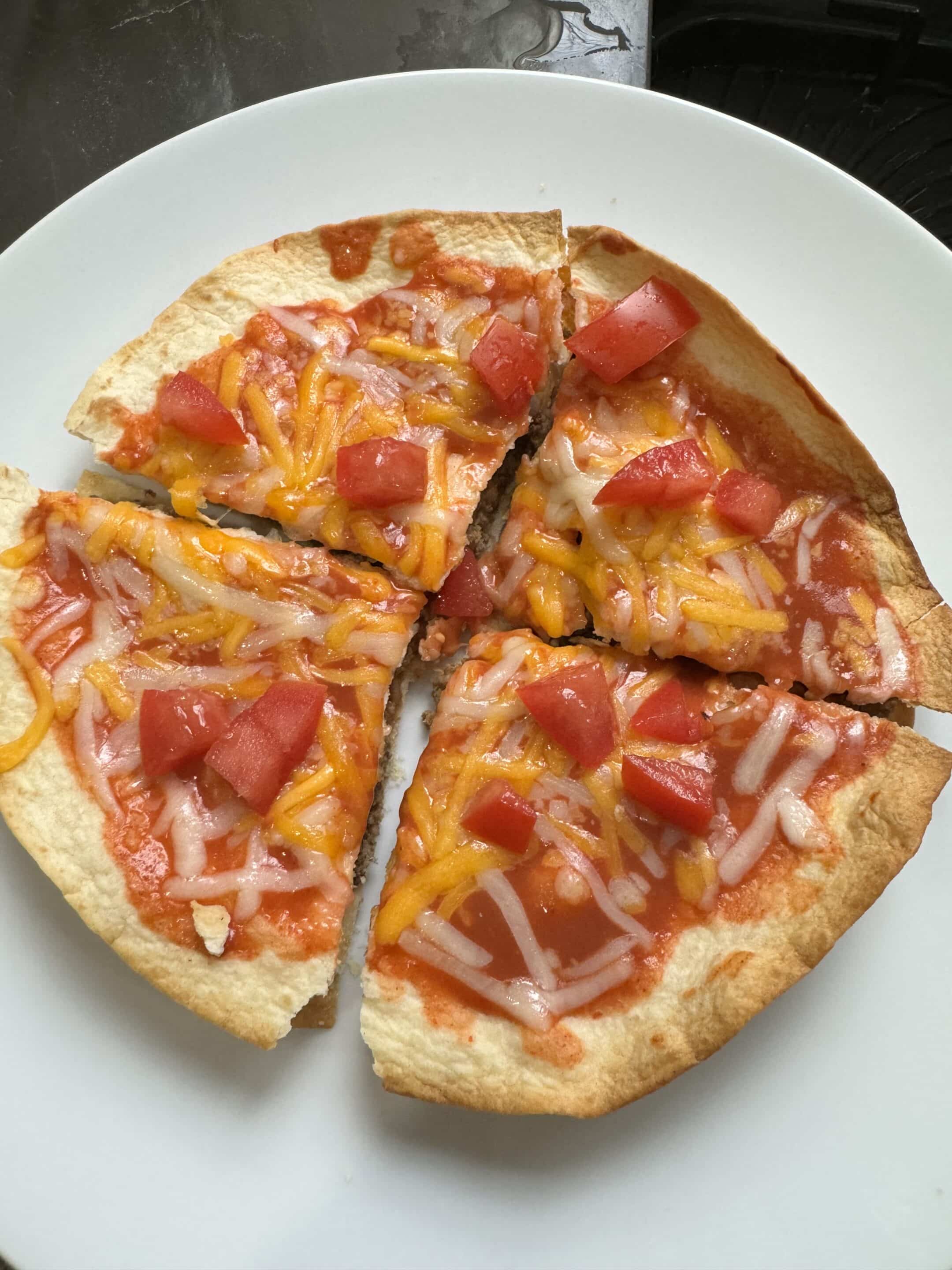 Macro Friendly Mexican Pizza